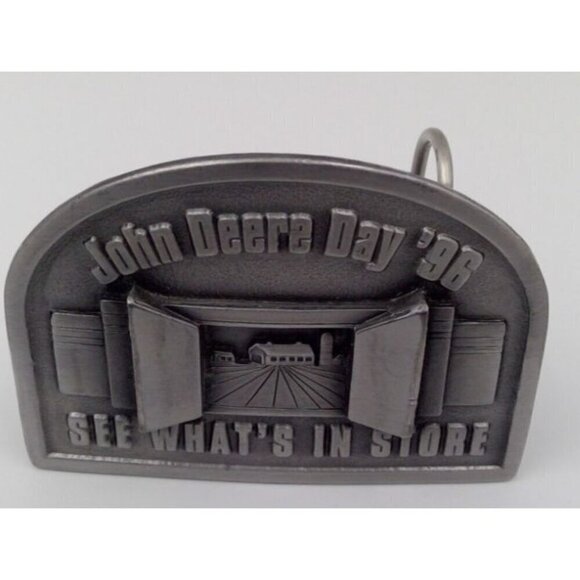John Deere Day 1996 Farming Vintage Belt Buckle